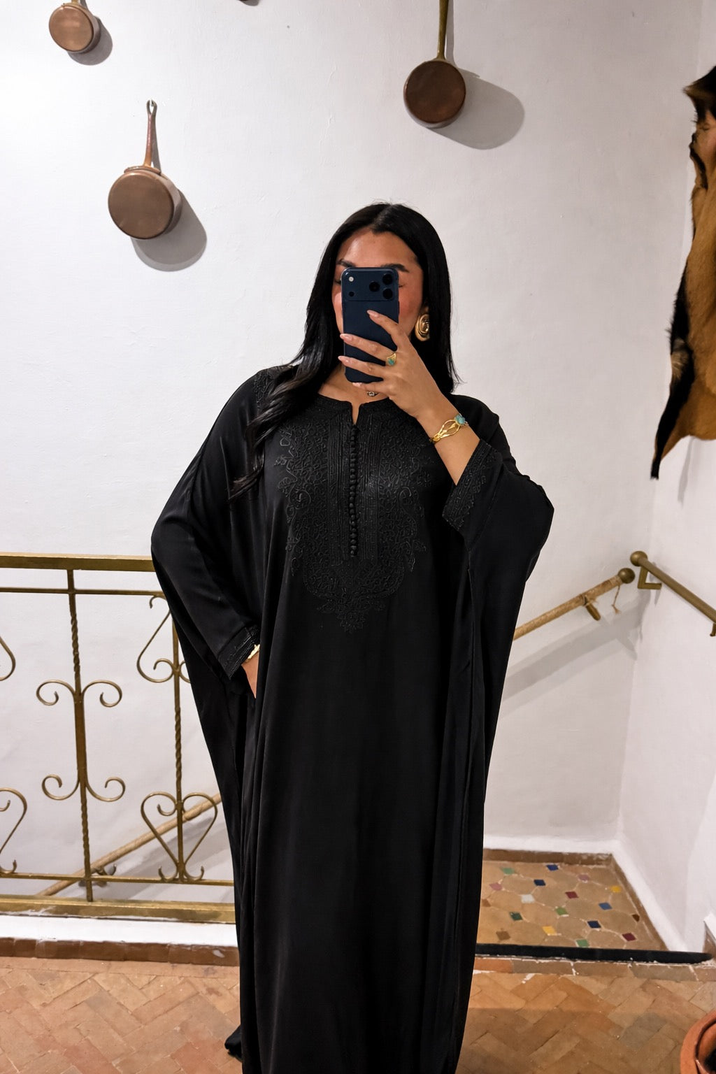 Gandoura Papillon Khôl