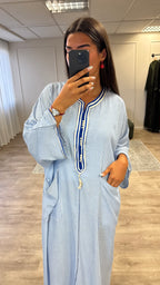 Gandoura Mrakchia Bleu roi