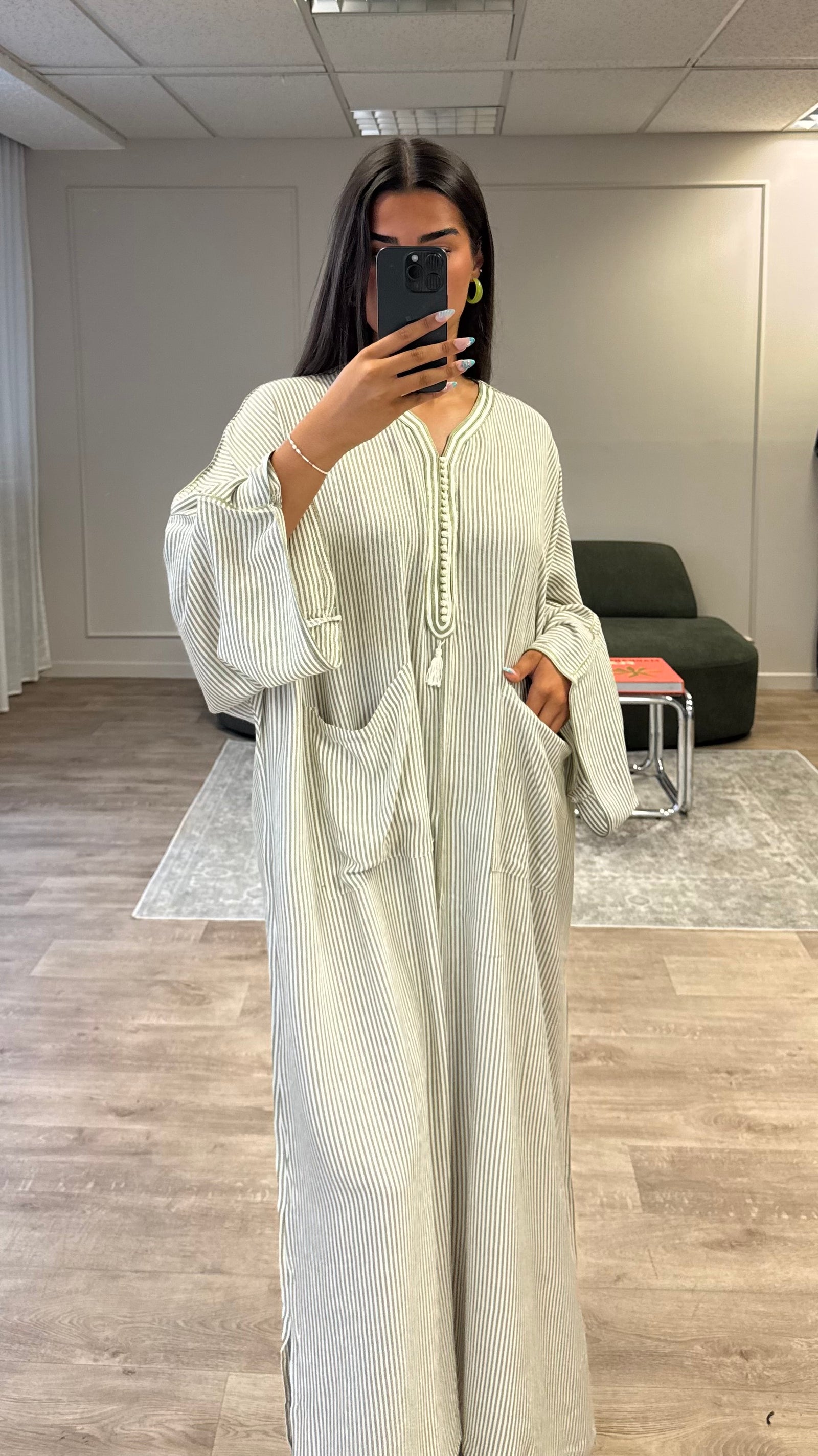 Gandoura Mrakchia Olive