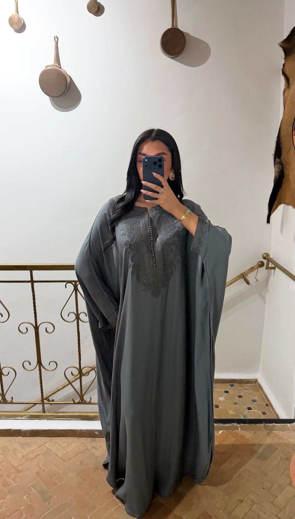 Gandoura Papillon Brume