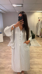 Gandoura Mrakchia Taupe