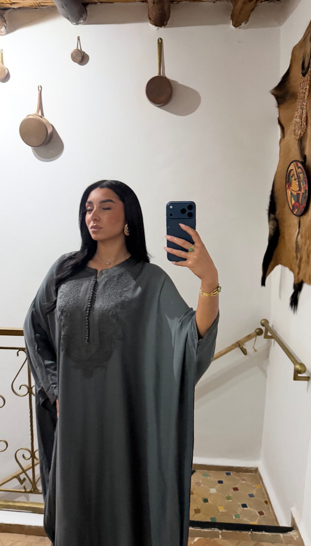 Gandoura Papillon Brume