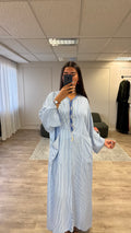 Gandoura Mrakchia Bleu roi
