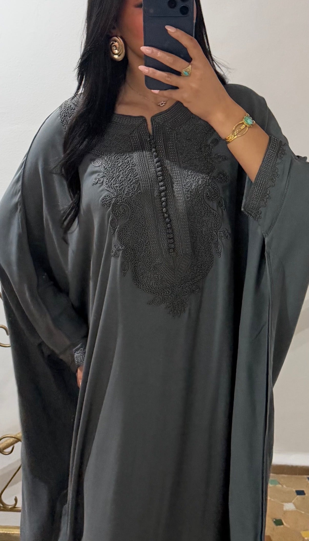 Gandoura Papillon Brume