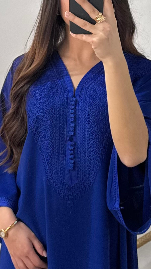 Gandoura Abaya Majorelle