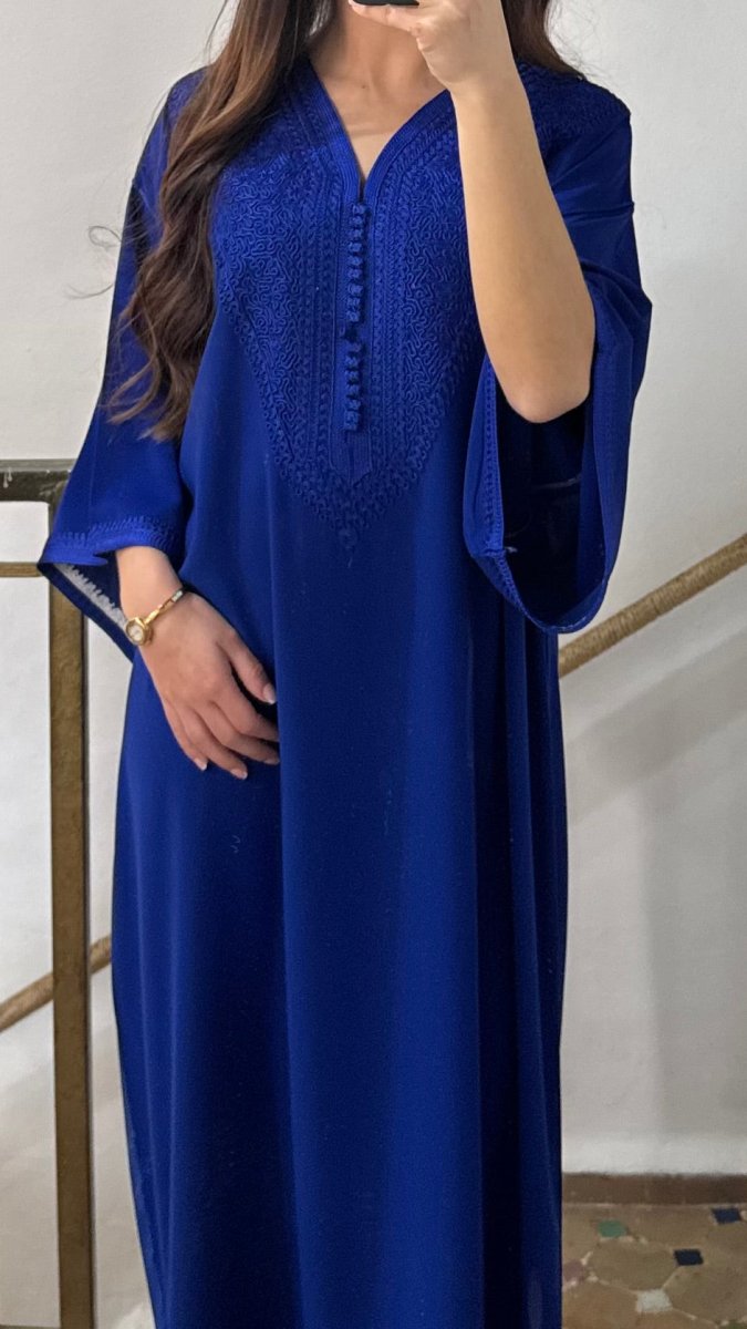 Gandoura Abaya Majorelle - ChayraKaftan
