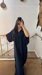 Gandoura Abaya Marine - ChayraKaftan