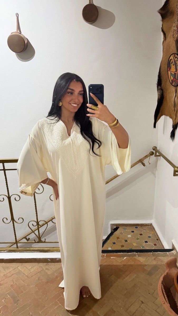 Gandoura Abaya Perle - ChayraKaftan