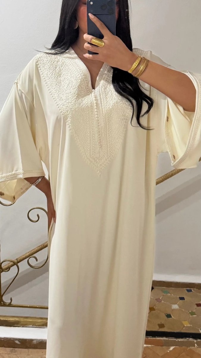 Gandoura Abaya Perle - ChayraKaftan