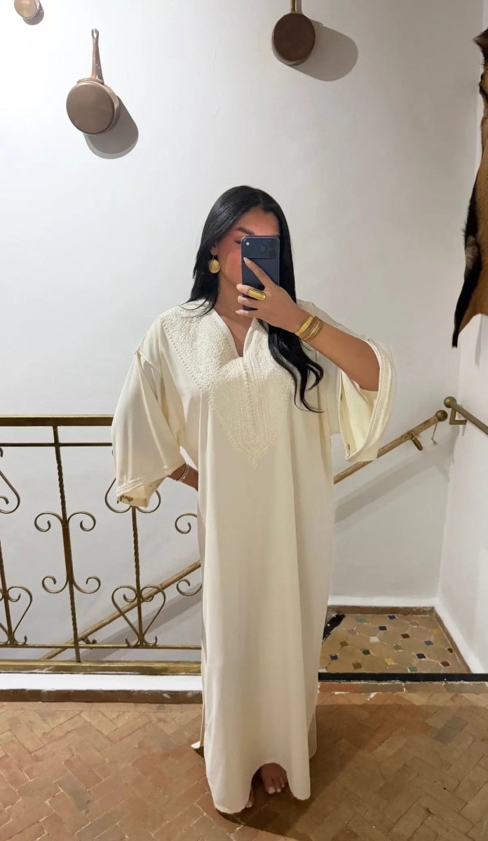 Gandoura Abaya Perle - ChayraKaftan