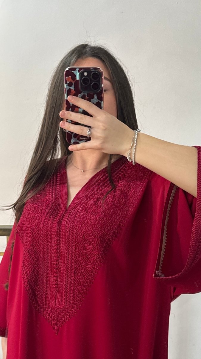 Gandoura Abaya Rubis - ChayraKaftan