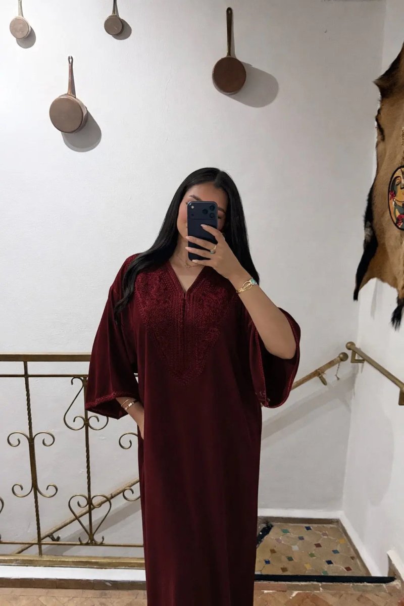 Gandoura Abaya Rubis - ChayraKaftan