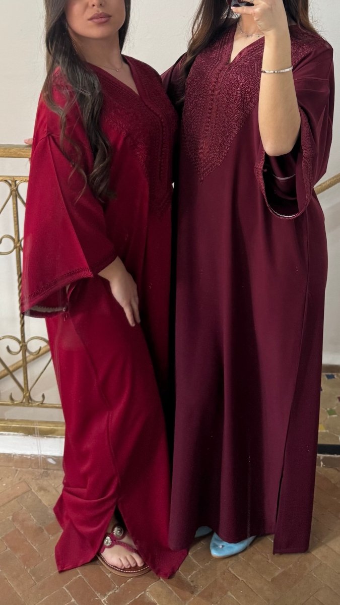 Gandoura Abaya Rubis - ChayraKaftan