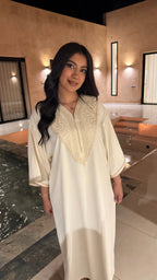 Gandoura Abaya Sable - ChayraKaftan