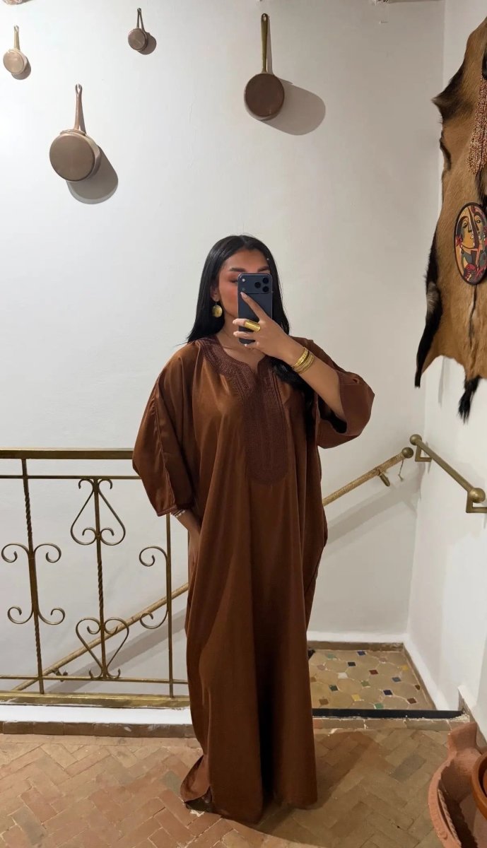 Gandoura Mixte Cannelle - ChayraKaftan